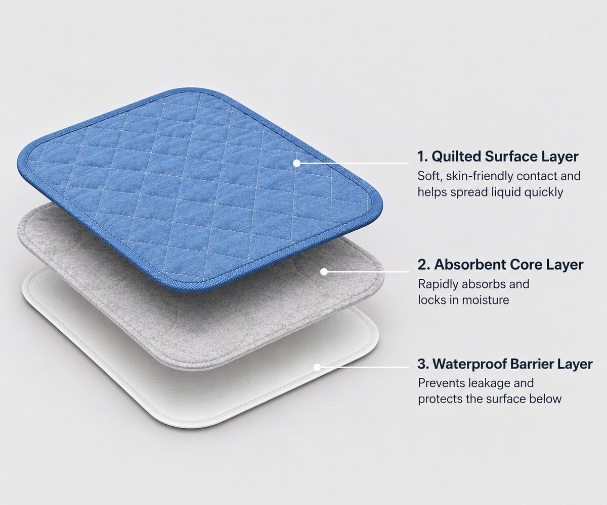 Three layers for daily care