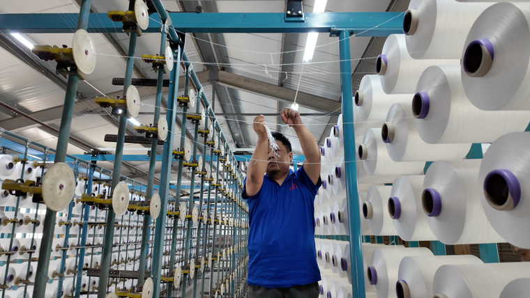 Washable care pad production equipment