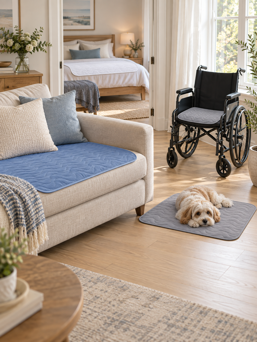 One pad, many everyday spaces